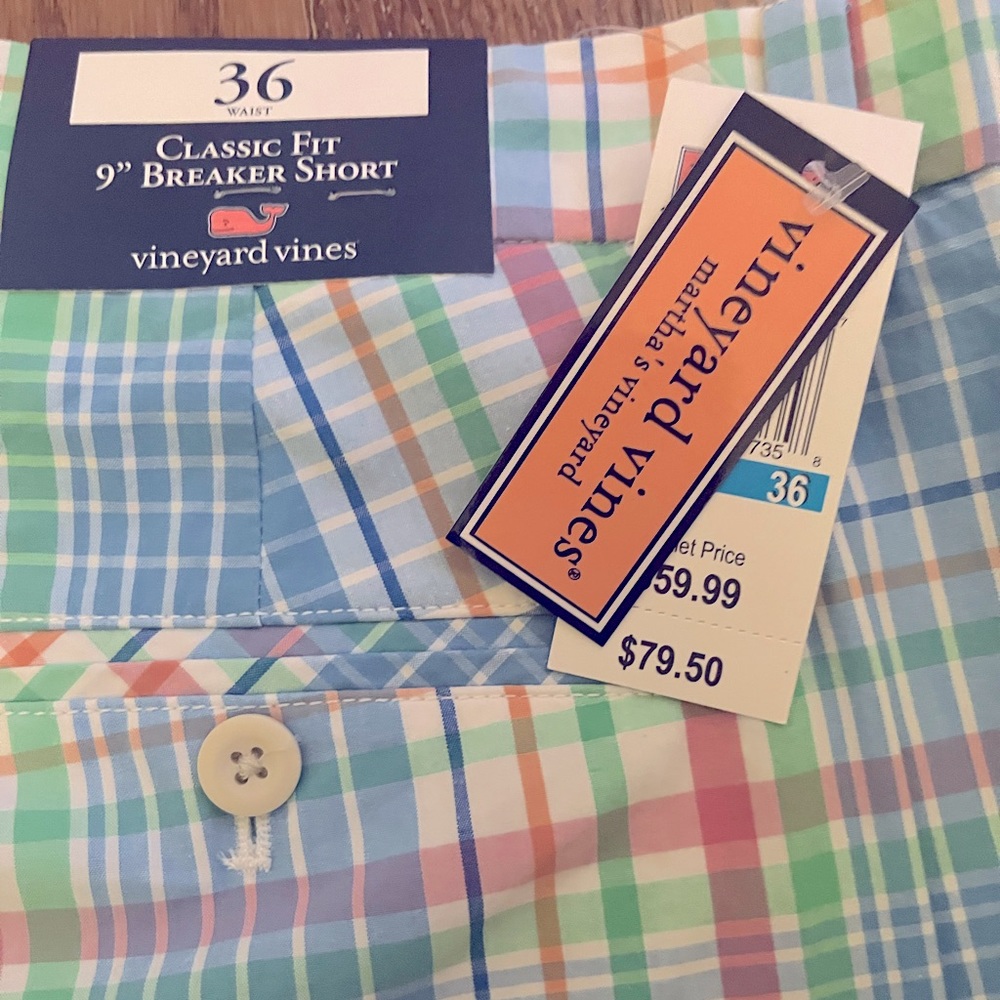 NWT Vineyard Vines Mens Breaker Short size 36.